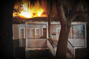 Prince Street house in Beaufort’s Historic District burns after possible lightning strike